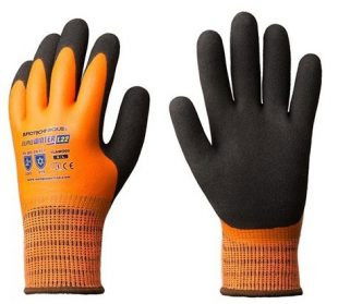 Coverguard Euro Winter Téli Mártott Latex Kesztyű Narancs termék fő termékképe