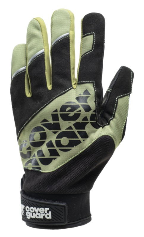 Coverguard Eurolite MX200 Fogásbiztos Textilkesztyű Munkavédelmi Fekete/Zöld termék fő termékképe