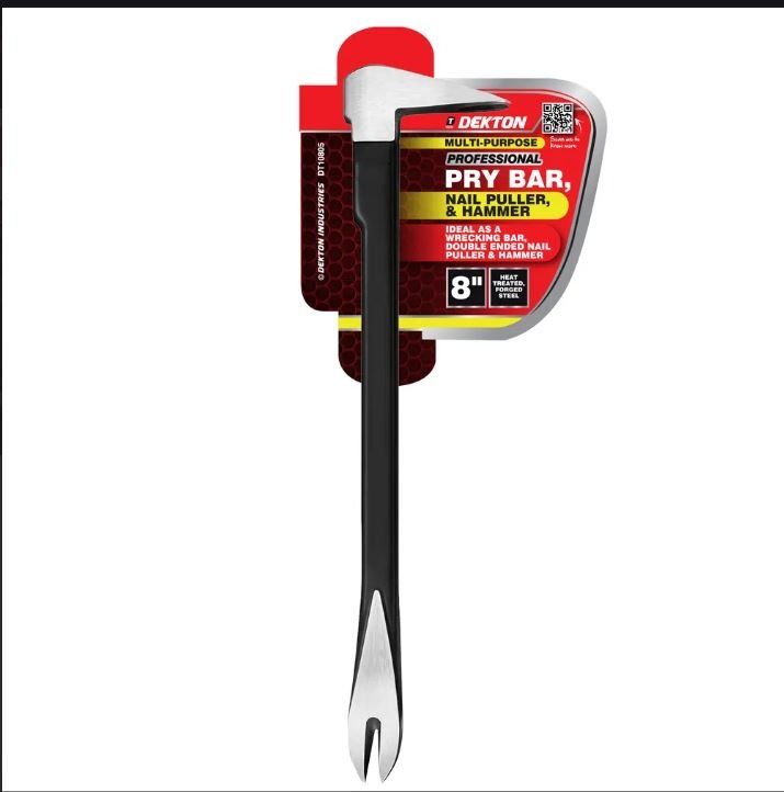 DEKTON Kétvégű Mini Szeghúzó és Kalapács, Kovácsolt Acél termék fő termékképe