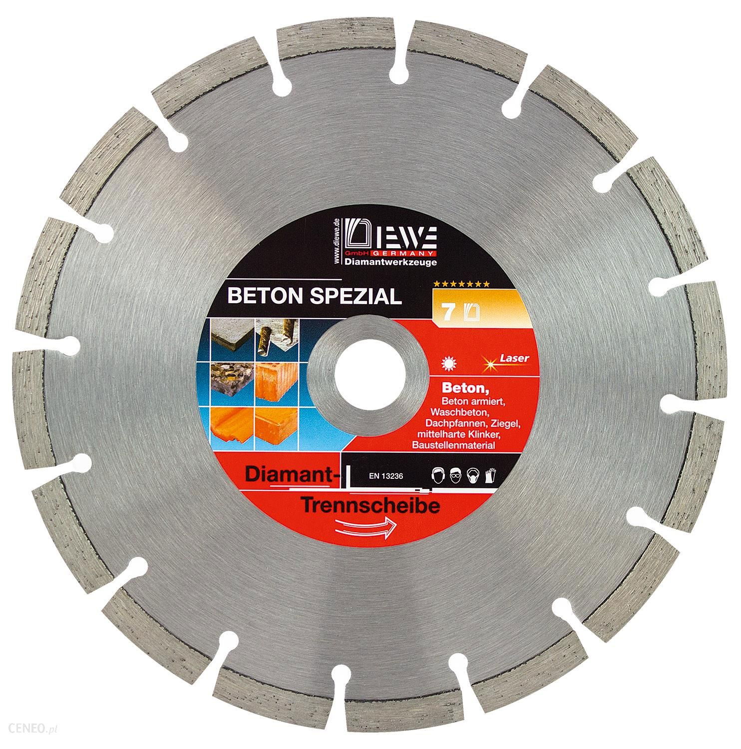 Diewe Premium Gyémánt Vágókorong Szegmentált Beton Speciál 250*30*25,4 mm termék fő termékképe