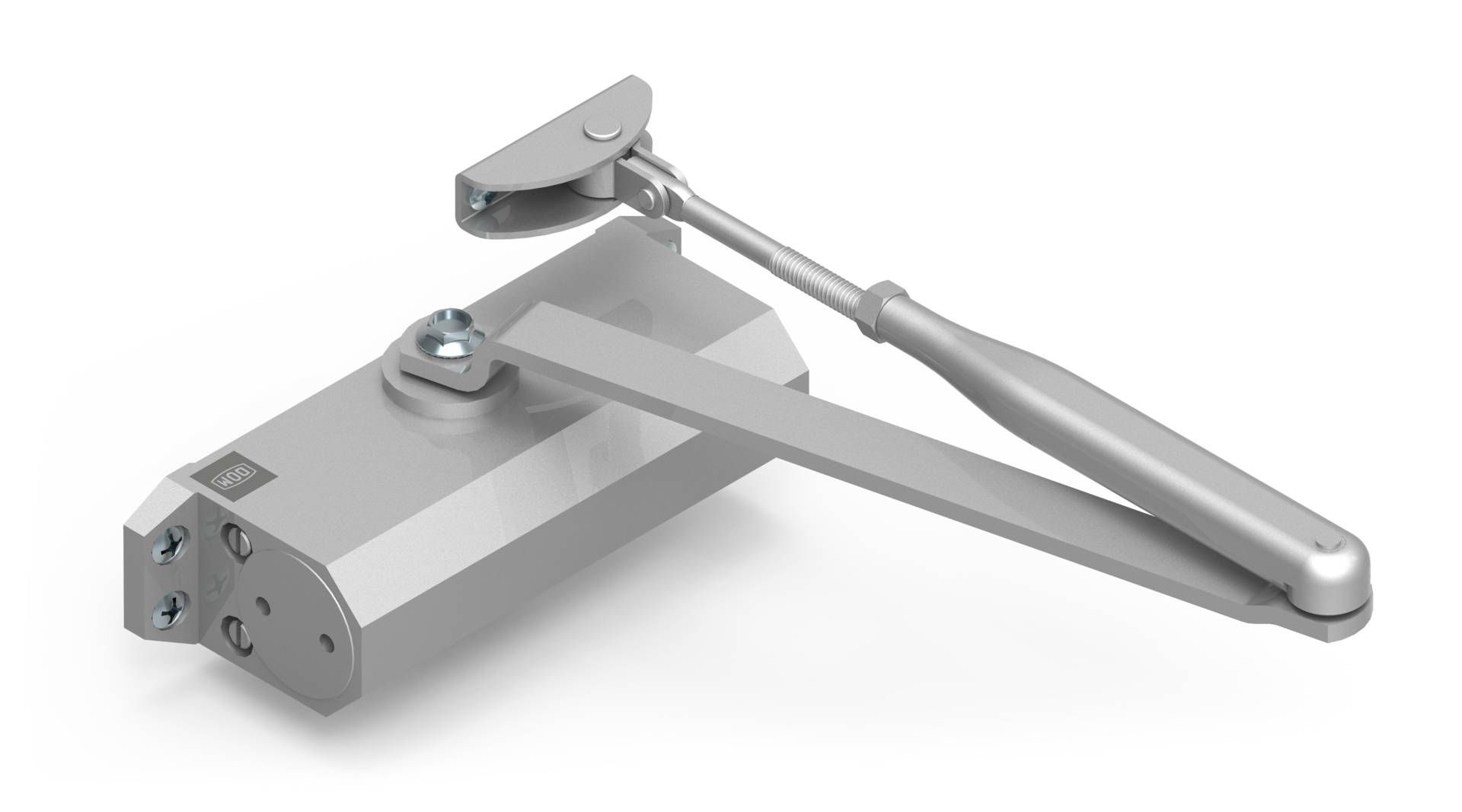 SIB Ajtócsukó 45-150kg, Ezüst, 9036-os  120 kg / 1600 mm termék fő termékképe