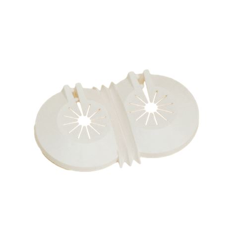 Lyuktakaró Rózsa, Dupla Fehér Műanyag termék fő termékképe