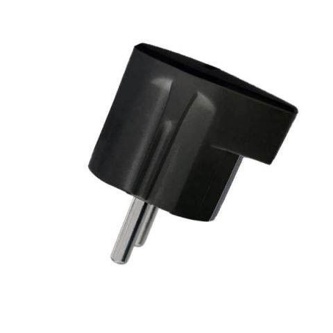 DÜWI Földelt Dugvilla Lengő Dugó Oldalsó Kivezetés Fekete termék fő termékképe