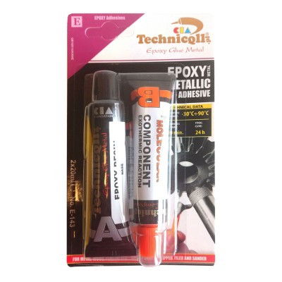 Technicoll Két Komponensű Epoxyragasztó Fémhez 2*20 ml termék fő termékképe