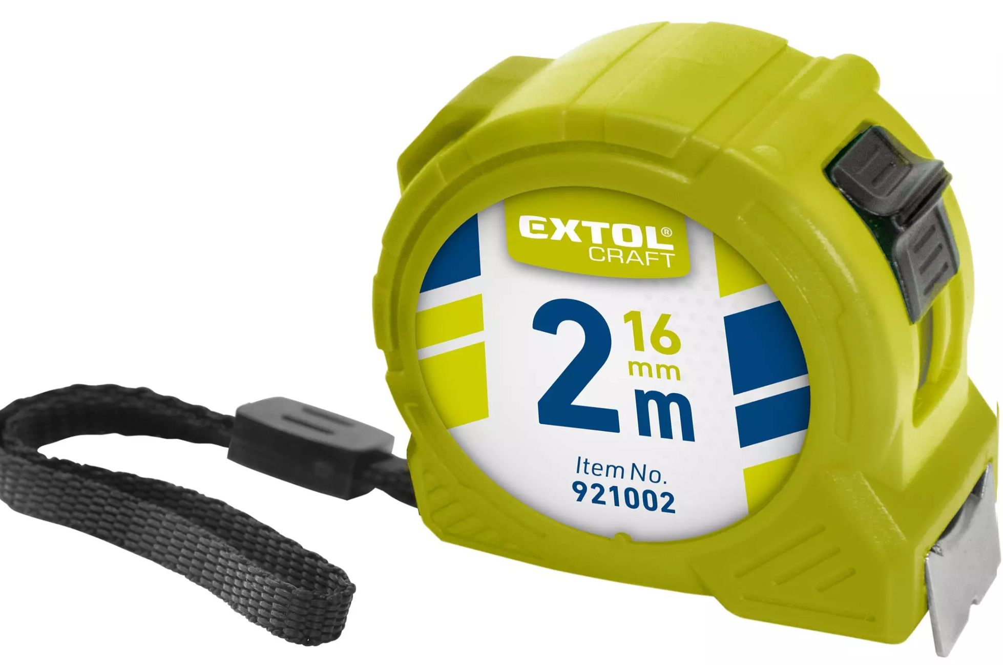 EXTOL Mérőszalag 1 Stoppos 2 m * 16 mm termék fő termékképe