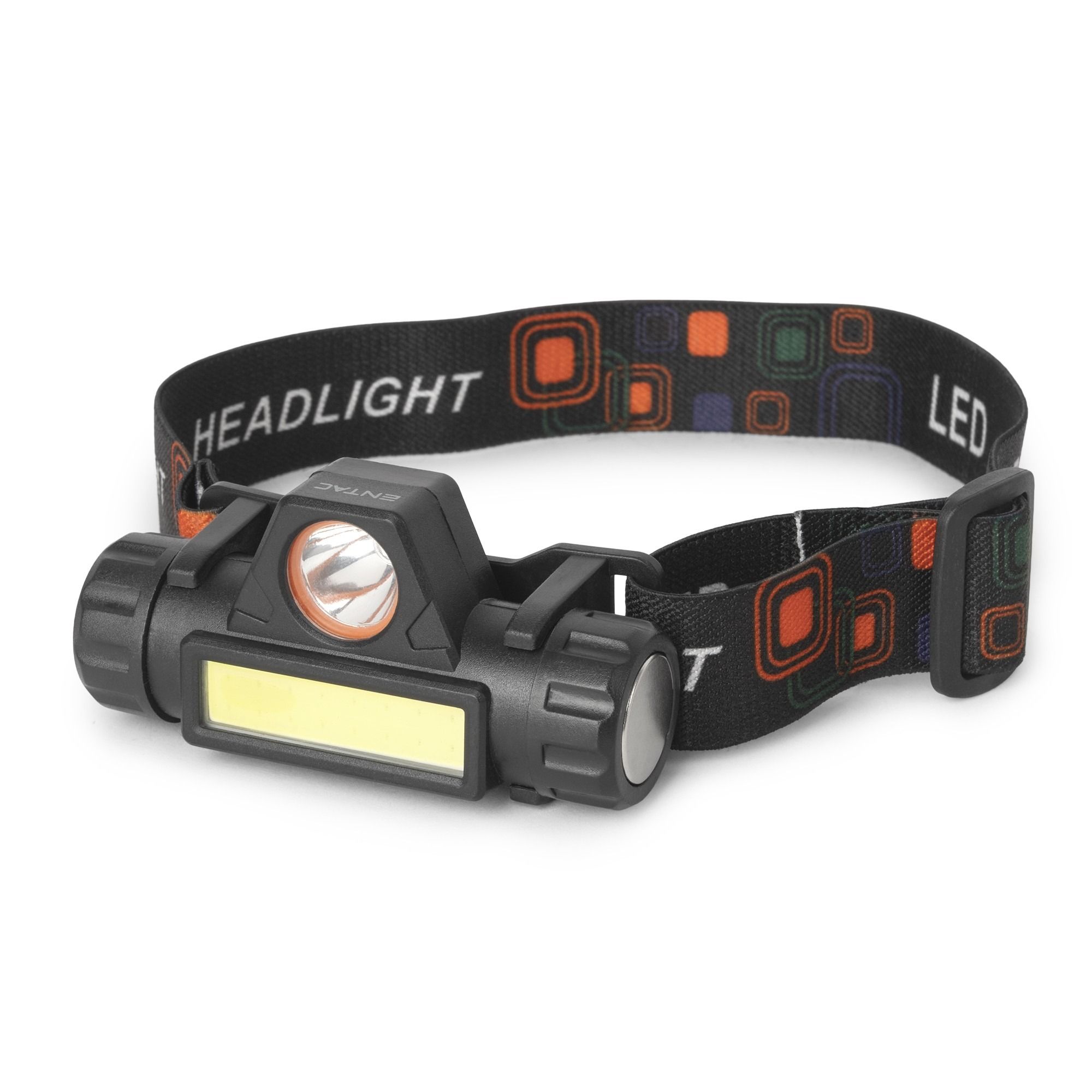 Entac Fejlámpa 3W Beépített 18650 Akkuval 250 Lumen IP65 termék fő termékképe