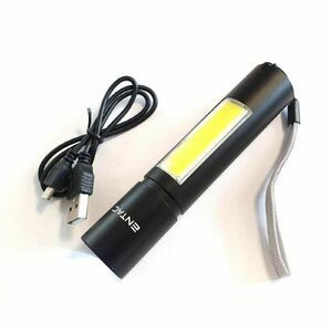 Entac Elemlámpa Újratölthető 3W 1200 mAh  PowerBank Funkció Csuklópánt termék fő termékképe