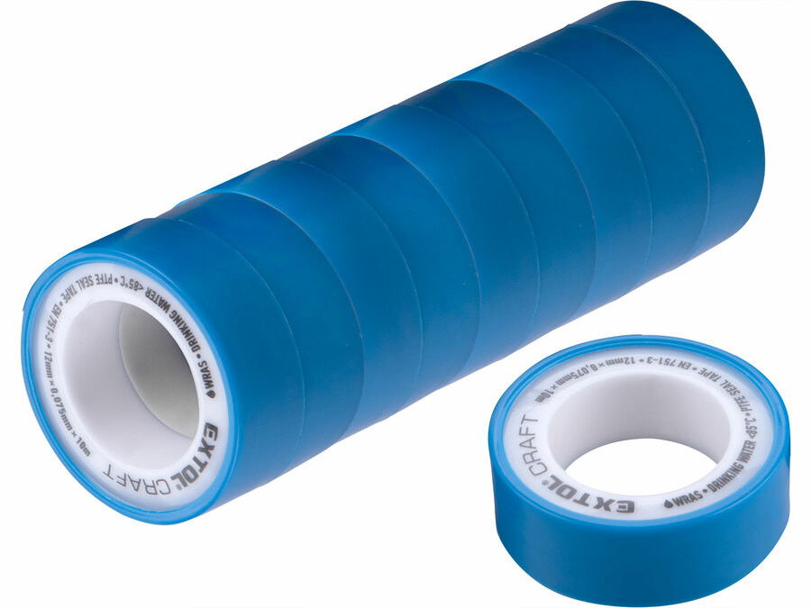 Extol Craft Teflon Szalag 12 mm *0,075 mm 10 m Vízhez termék fő termékképe