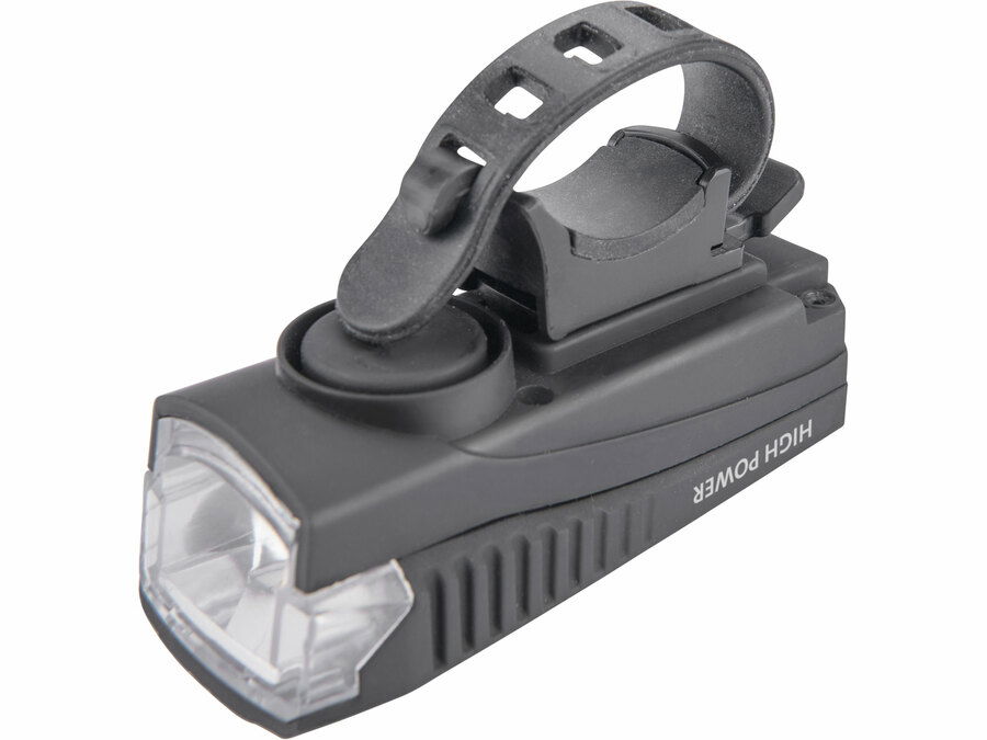 EXTOL Biciklis Első Fehér LED Lámpa 5 W 350 Lumen ABS Ház termék fő termékképe