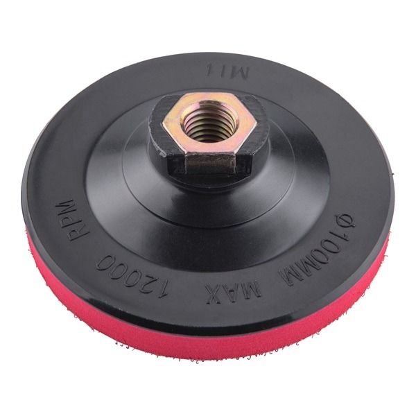 EXTOL Tépőzáras Gumitányér, 100 mm, M14 Befogatással termék fő termékképe