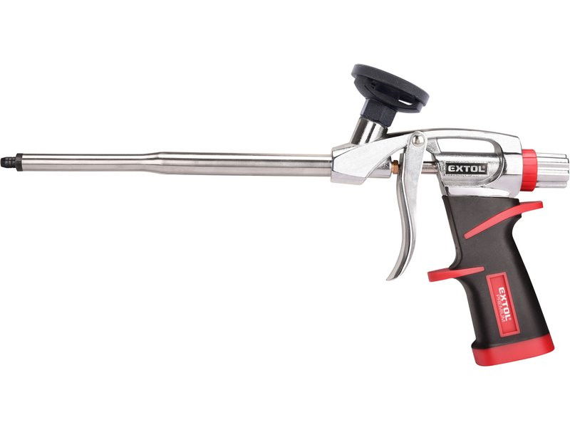 EXTOL Premium Kinyomópisztoly Purhabhoz Fém Test, Teflonos termék fő termékképe