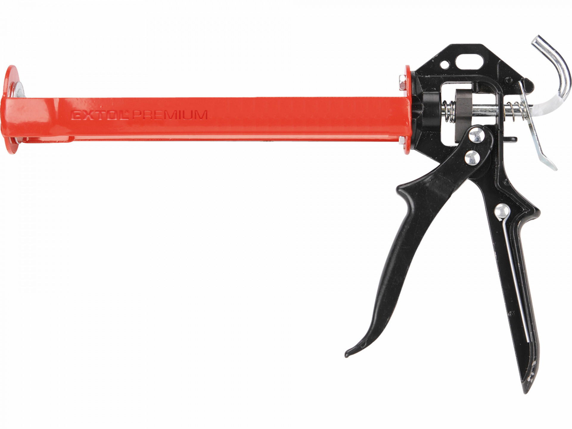 EXTOL Kinyomópisztoly, Fém, Piros, Erősített 225mm termék fő termékképe