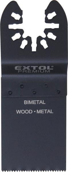 EXTOL PREMIUM Multigép Bimetál Vágólap Fához-Müanyaghoz-Fémhez 34mm termék fő termékképe