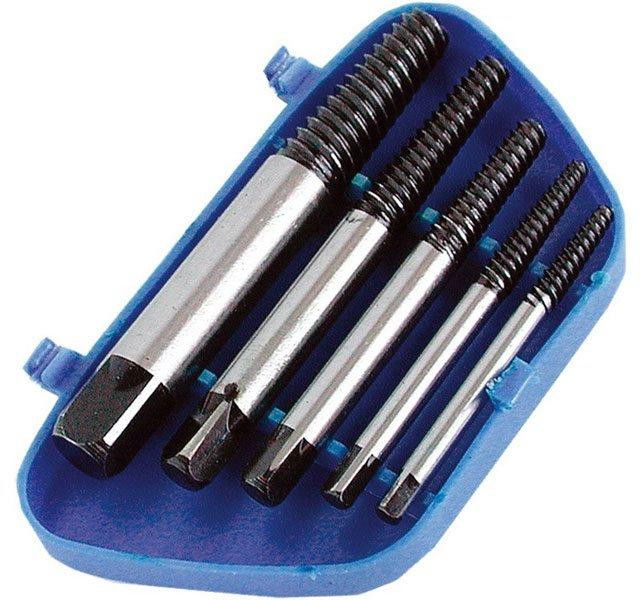 EXTOL Törtcsavar Kihajtó készlet 5db-os Műanyag Dobozban termék fő termékképe