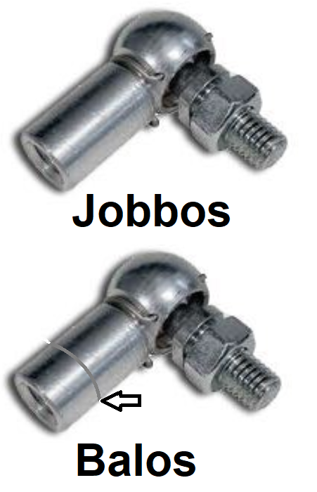 Faudi csukló biztositó gyűrűvel BM6 KM M8 termék fő termékképe