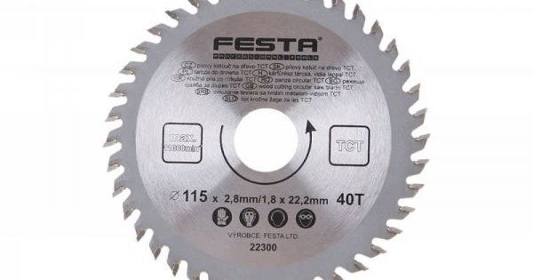 Festa Lev Festa TCT Körfűrésztárcsa, Körfűrészlap Vídiás Fához termék fő termékképe
