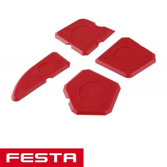 Festa Lev Festa Szilikon Fugakihúzó Készlet 4 Részes Műanyag Dobozban  6-28 termék fő termékképe