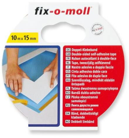fix-o-moll Kétoldalas Ragasztószalag 10 m * 15 mm termék fő termékképe