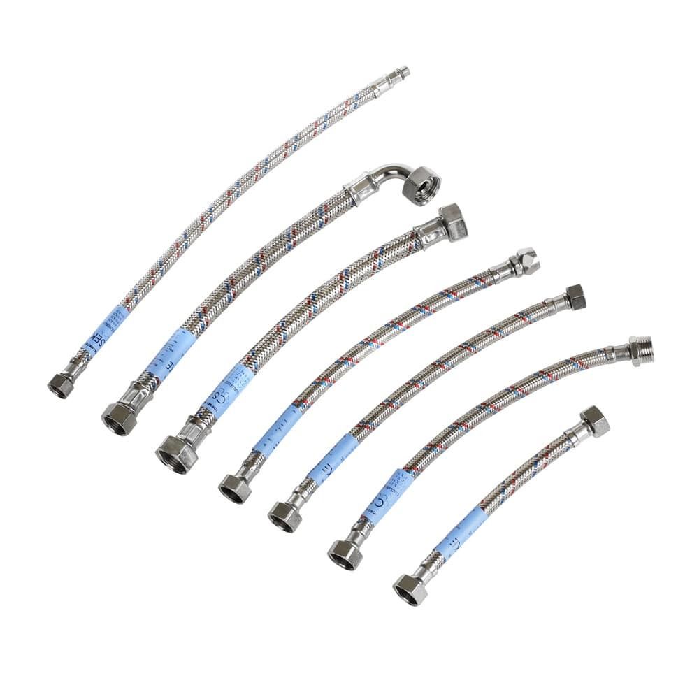 Flexibilis Bekötőcső Vízre Gigant Extra Vastag Inox termék fő termékképe