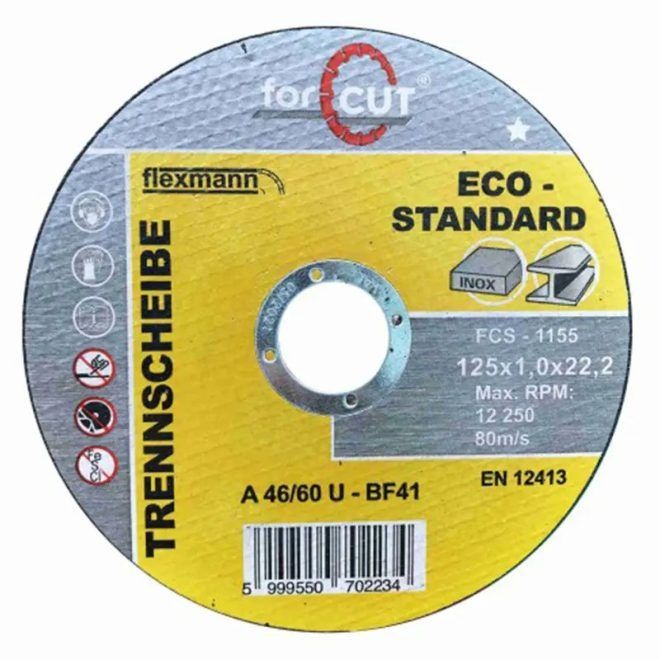 For Cut Vágókorong Eco Standard BF41 Fém - Inox A46/60 U termék fő termékképe
