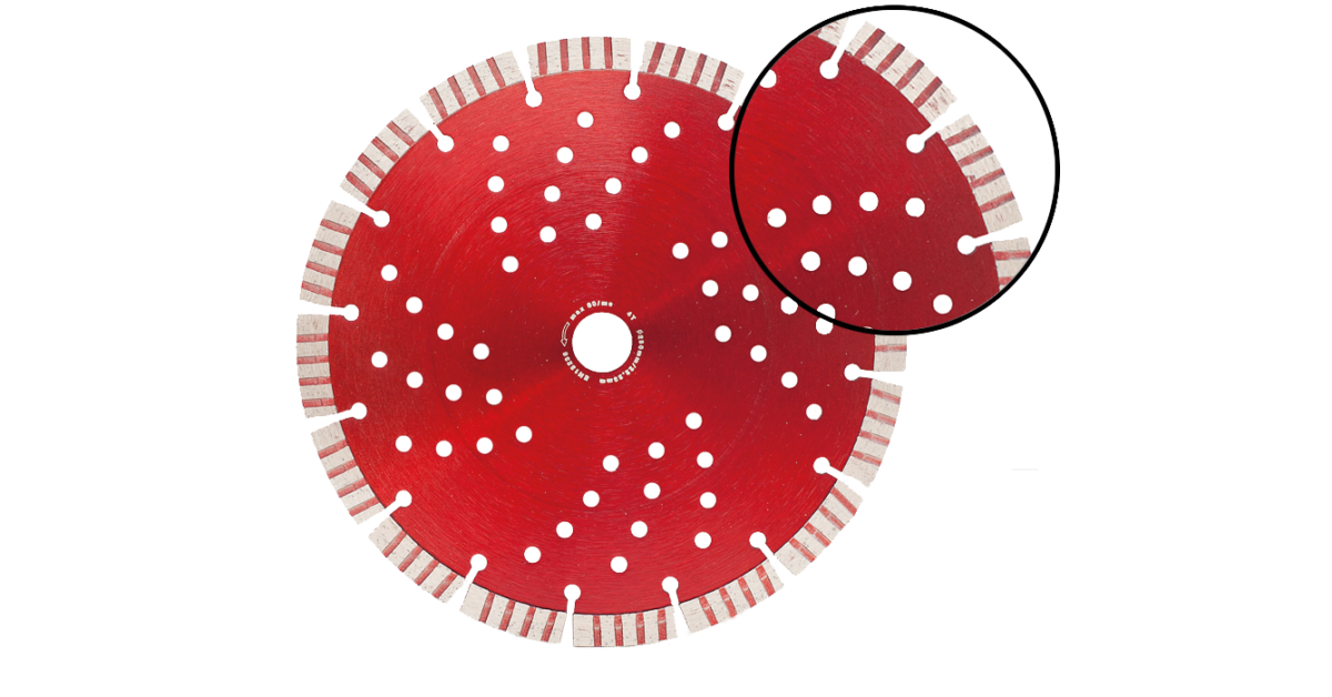 Flexmann For Cut Diamonds Pro Turbo Szegmentált Piros termék fő termékképe