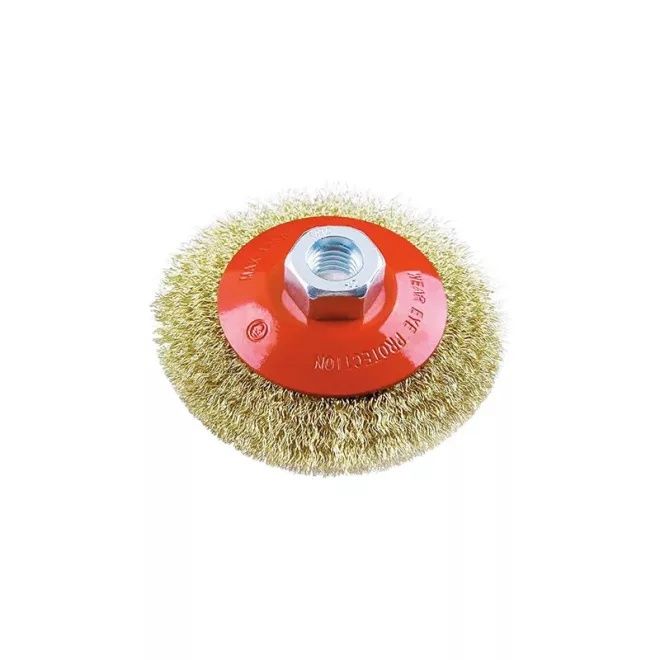 Flexovit For Cut Kúpos Körkefe 100*10 mm M14   0,3 mm Hullámos Réz Bevonat termék fő termékképe