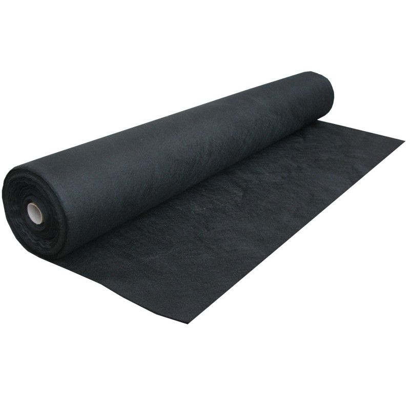 Garden Geotextília Növénytakaró Fekete 1,6*10 m  50g/nm  UV Stabil PP Textil Gyomosodás Ellen Vízáteresztő termék fő termékképe