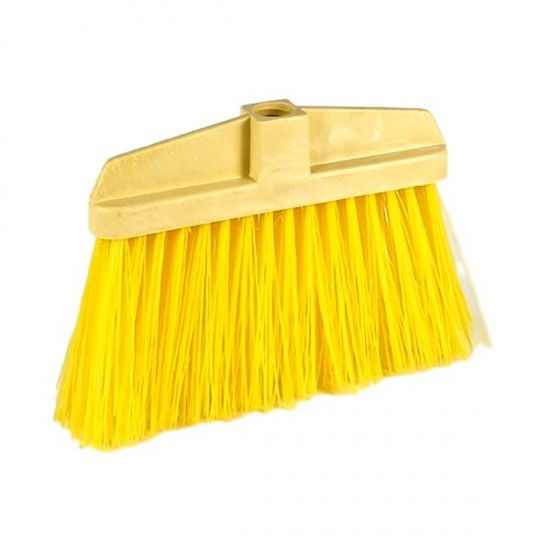 Enger Garden Kerti Seprű Műanyag Szállal Sárga Nyél Nélkül termék fő termékképe
