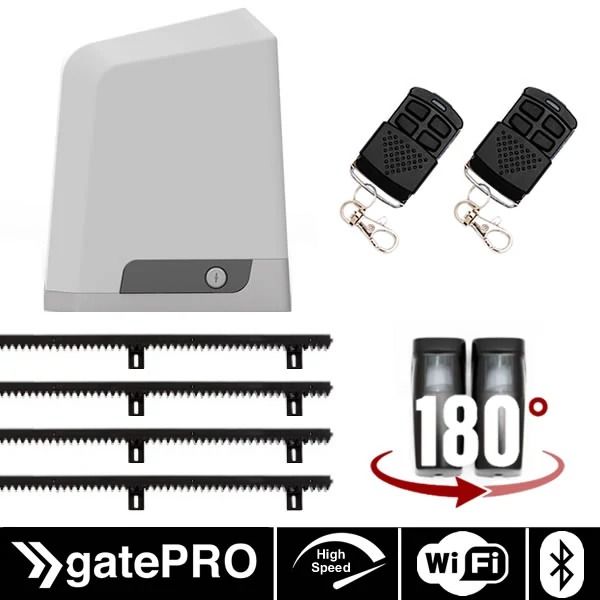 GatePRO Boxer 500 Úszókapu Kapunyitó Szett   1*Boxer/2*Stark/1*gatePro180infra/4*Fogasléc termék fő termékképe