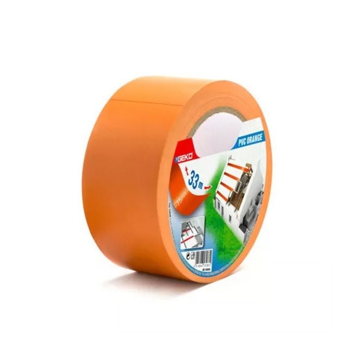 GEKO Tetőfóliaragasztó Szalag, 50mm*33m, Narancssárga termék fő termékképe