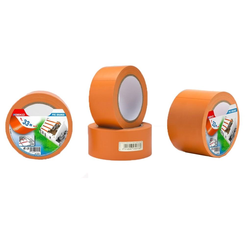 GEKO Tetőfóliaragasztó Szalag, 75 mm*33 m, Narancssárga termék fő termékképe
