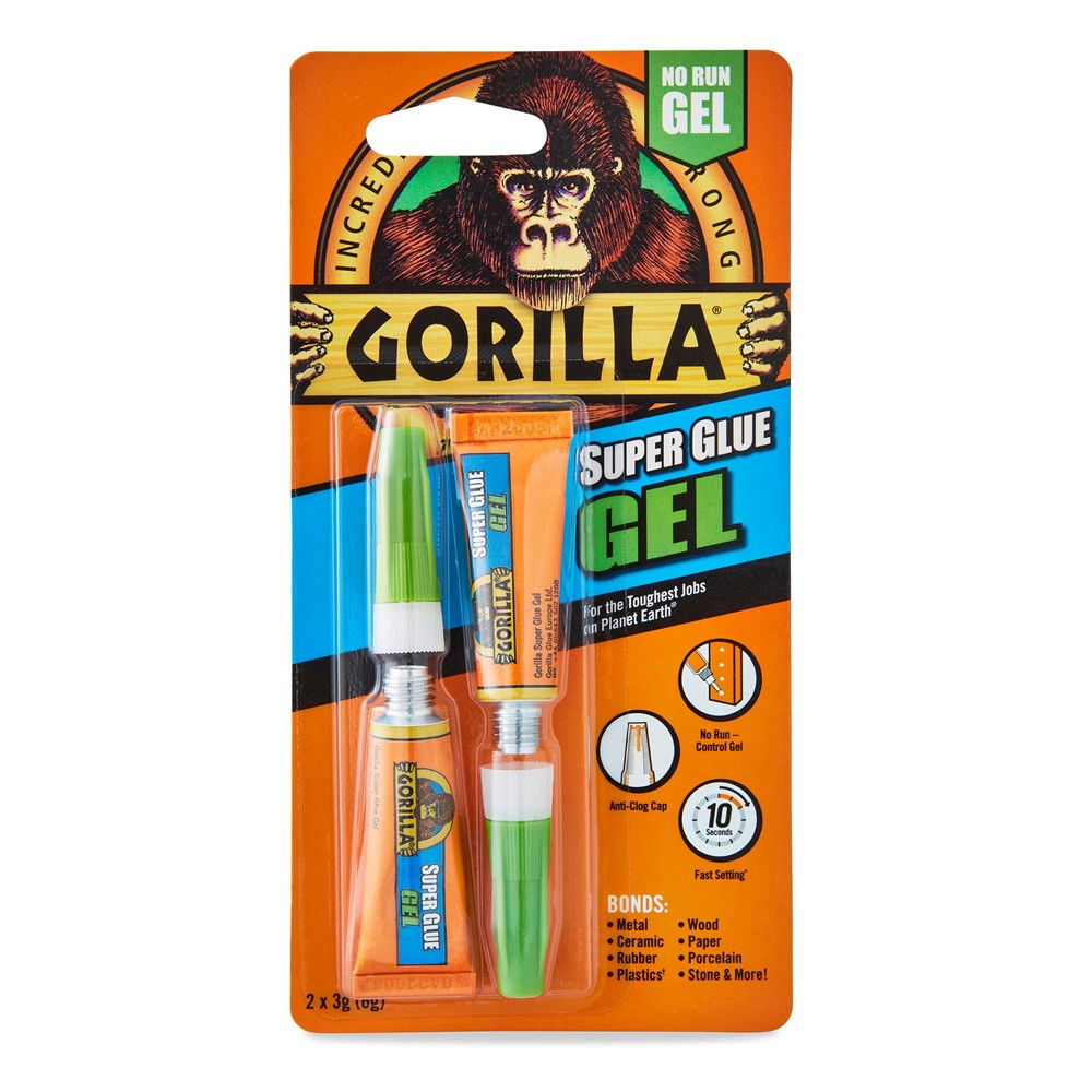 Gorilla Super Glue GEL Géles Pillanatragasztó 2*3 g termék fő termékképe