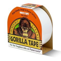 Gorilla Tape White 10m*48mm Extra Erős Ragasztószalag Fehér termék fő termékképe