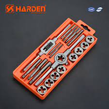 Harden Menetmetsző - Menetfúró Készlet M3-12   20 Részes  Műanyag Tokban termék fő termékképe