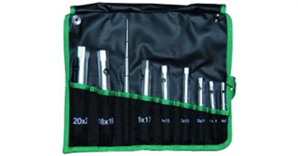 Heyco Csőkulcs Készlet 6-22 mm + 1 db Hajtószár Vászon Rolnis Tasakban  DIN896 termék fő termékképe