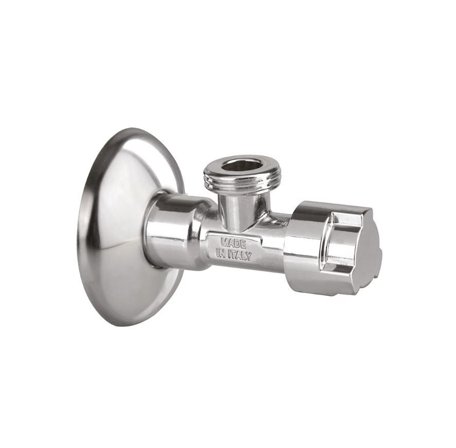 ICMA 519 Sarokszelep 1/2" - 3/8" Krómozott Acél termék fő termékképe