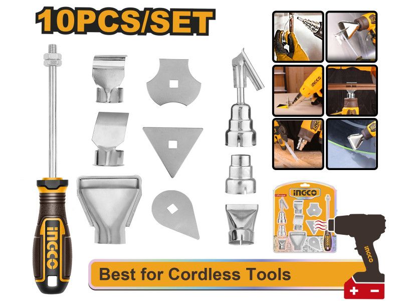 Ingco Kaparó Készlet 10 Részes Hőlégfúvóhoz termék fő termékképe