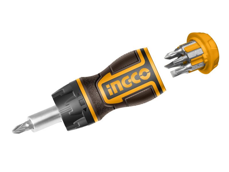 Ingco Racsnis Csavarhúzó Készlet 8 Részes CrV Mágneses termék fő termékképe