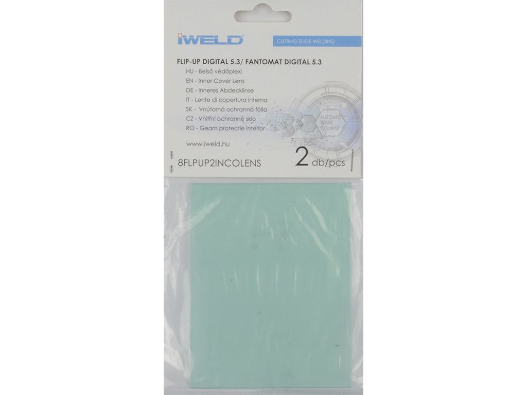Iweld Flip-Up 5.3 / Fantomat  5.3 Grey Belső Védőplexi (2 db/csom.) termék fő termékképe