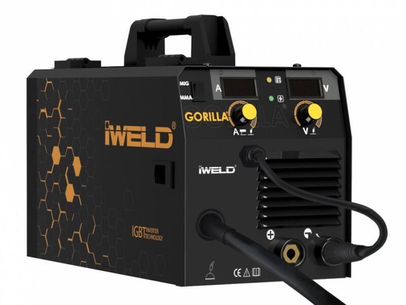 IWELD Gorilla POCKETMIG 165 FIXIFLUX Hegesztő Inverter termék fő termékképe