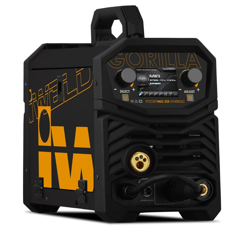 Iweld Gorilla Pocketmig 225 Synegic Hegesztő Inverter termék fő termékképe