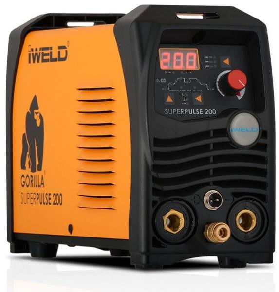 IWELD GORILLA SUPERPULSE 200 Hegesztő inverter termék fő termékképe