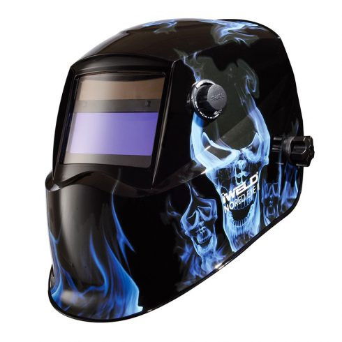Iweld Nored Eye 3 Automata Hegesztő Fejpajzs (Kék- Koponya) termék fő termékképe