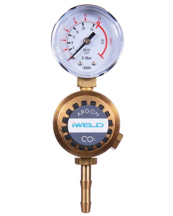 IWELD MINIREG CO2 Nyomáscsökkentő 230/22L 1 Manométer termék fő termékképe