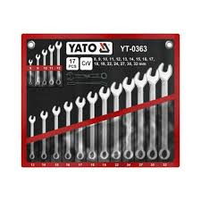 YATO 17 részes Csillag-Villáskulcskészlet (8-32mm)  CrV DIN3113 standard termék fő termékképe