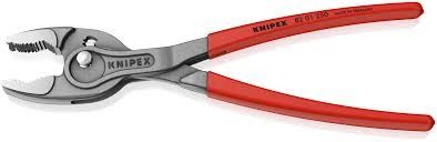 Knipex TwinGrip Állítható Fogó 5-27 mm Vékony Fej Nyomógomb Állítás 250 mm PVC Nyél termék fő termékképe