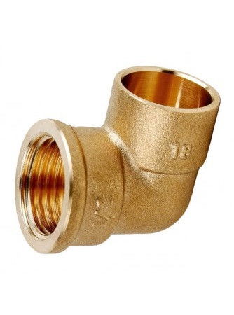 Forrasztható réz belső menetes könyök 15mm -1/2" termék fő termékképe