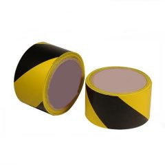 Kordonszalag Sárga/Fekete 75 mm * 100 m  Öntapadós Ragasztószalag termék fő termékképe