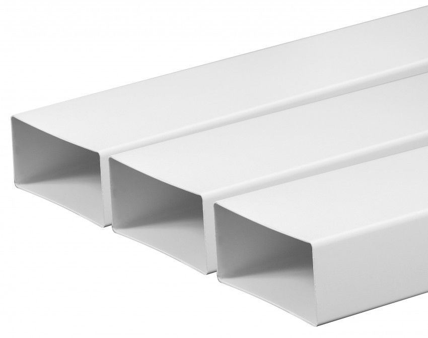 Awenta KP55-10 lapos PVC légcsatorna 55X110mm/1 m termék fő termékképe