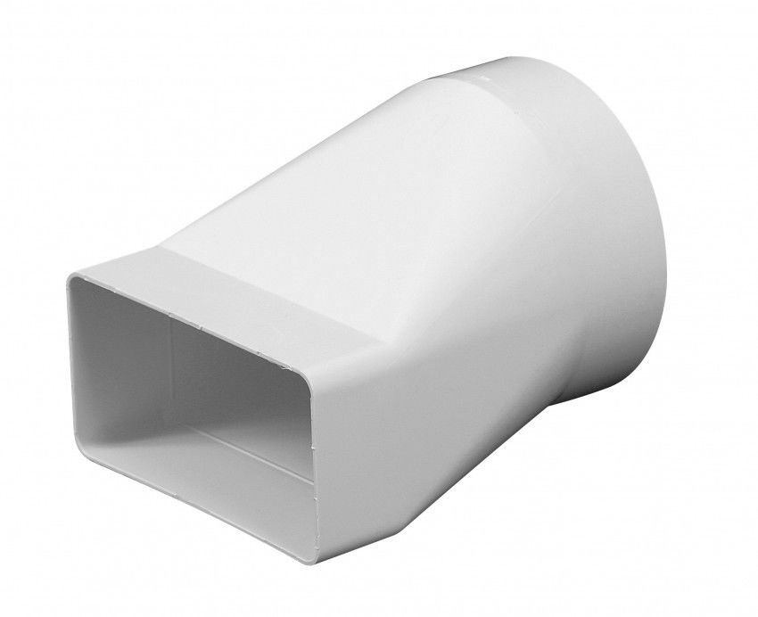 Awenta KP55-20 lapos csatorna 55X110 mm egyenes átalakító idom termék fő termékképe
